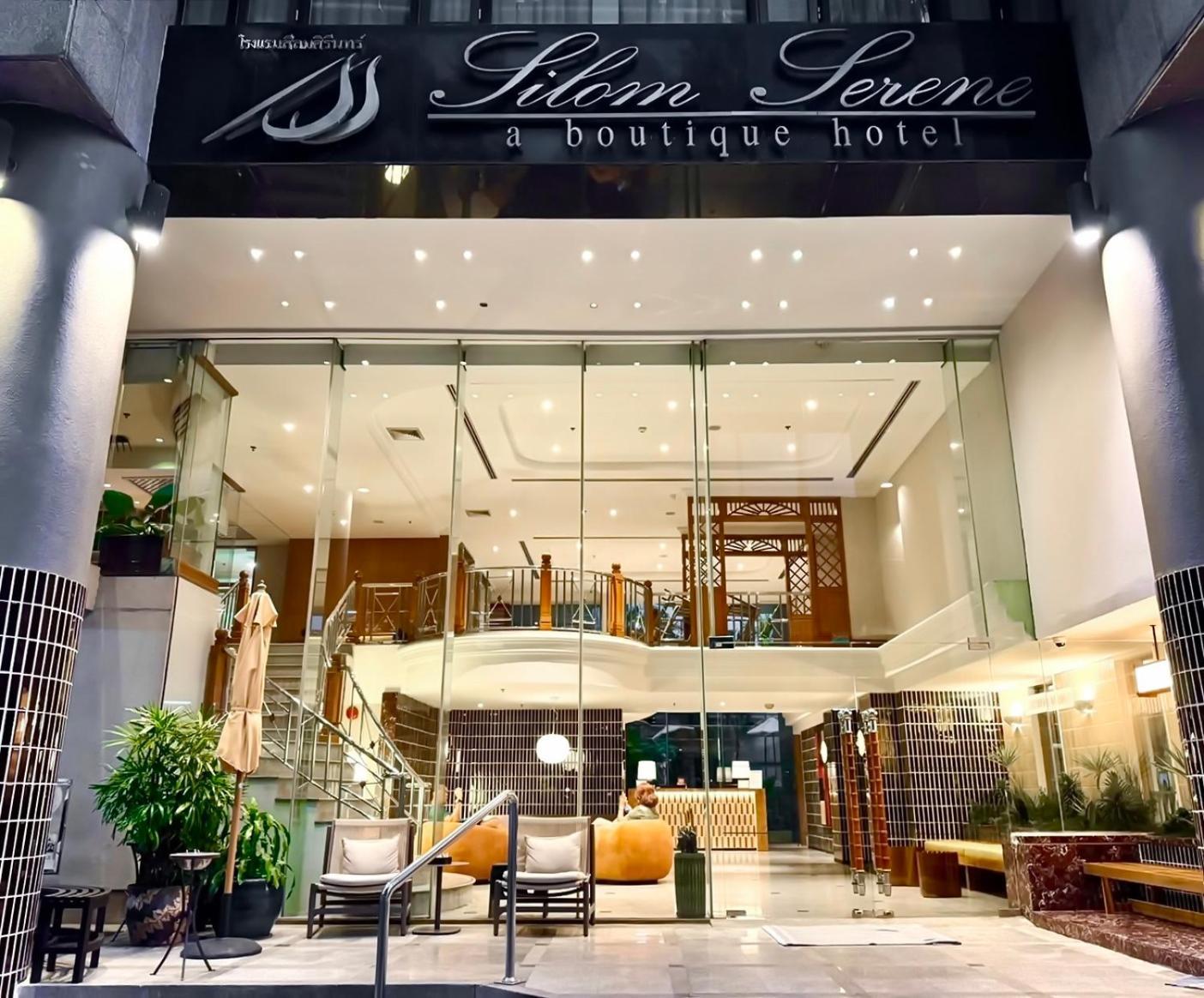 Silom Serene A Boutique Hotel Bangkok Exterior foto